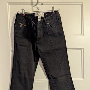 Luella For Target Black Straight Leg Jeans Y2K